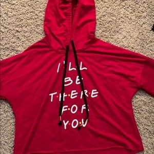 Friends long sleeve crop